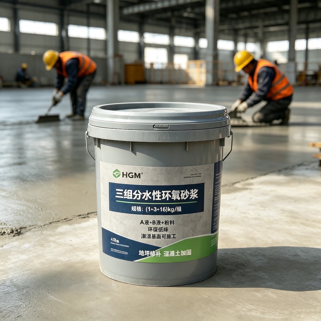 石泉三组份水性环氧砂浆